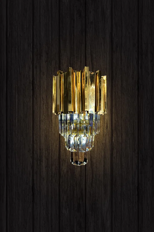 Luxury Crystal Wall lamp Modern Gold LED Wall Sconces