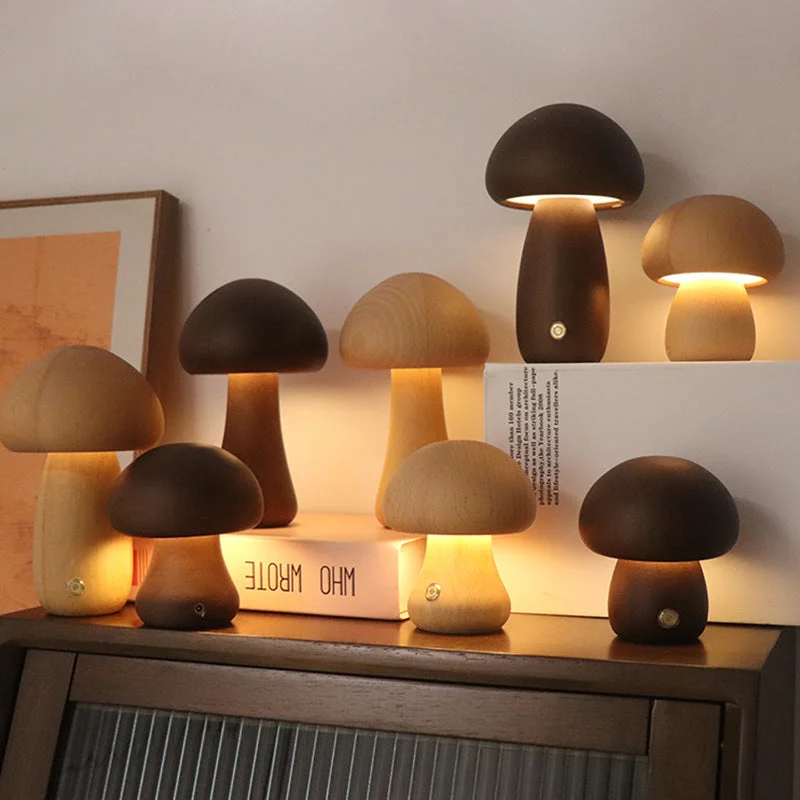 Cute Mushroom LED Night Light