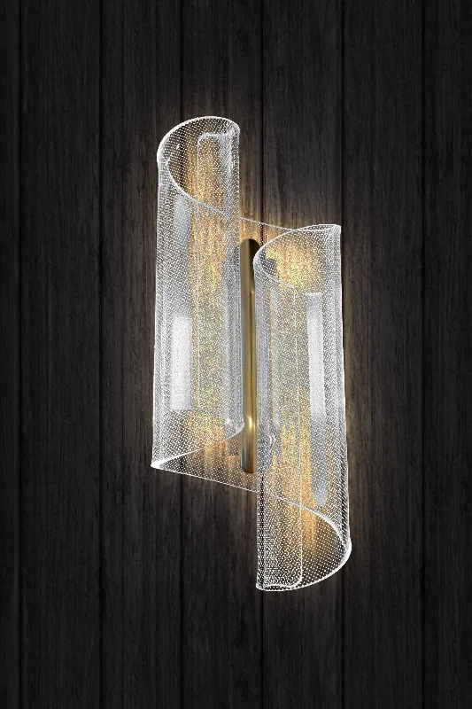 LED Wall Lamp Modern Gold Sconces