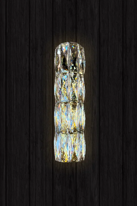 Luxury Crystal Wall lamp Modern Gold LED Wall Sconces