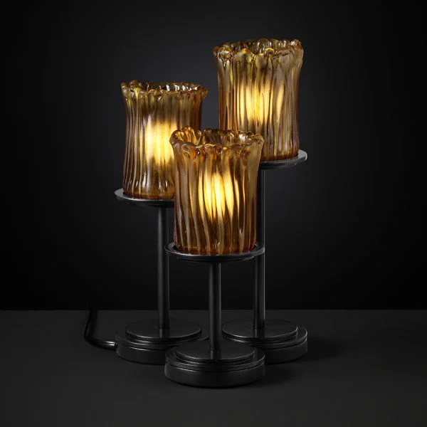 Three Light Table Lamp