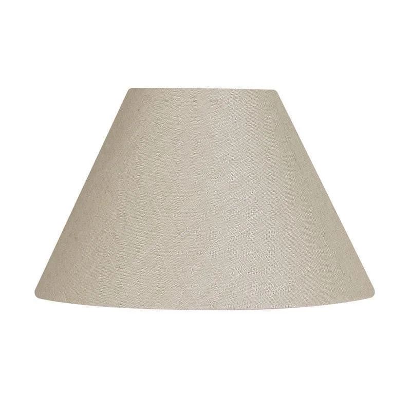 Oaks Lighting 16" Linen Coolies Calico Lamp Shade