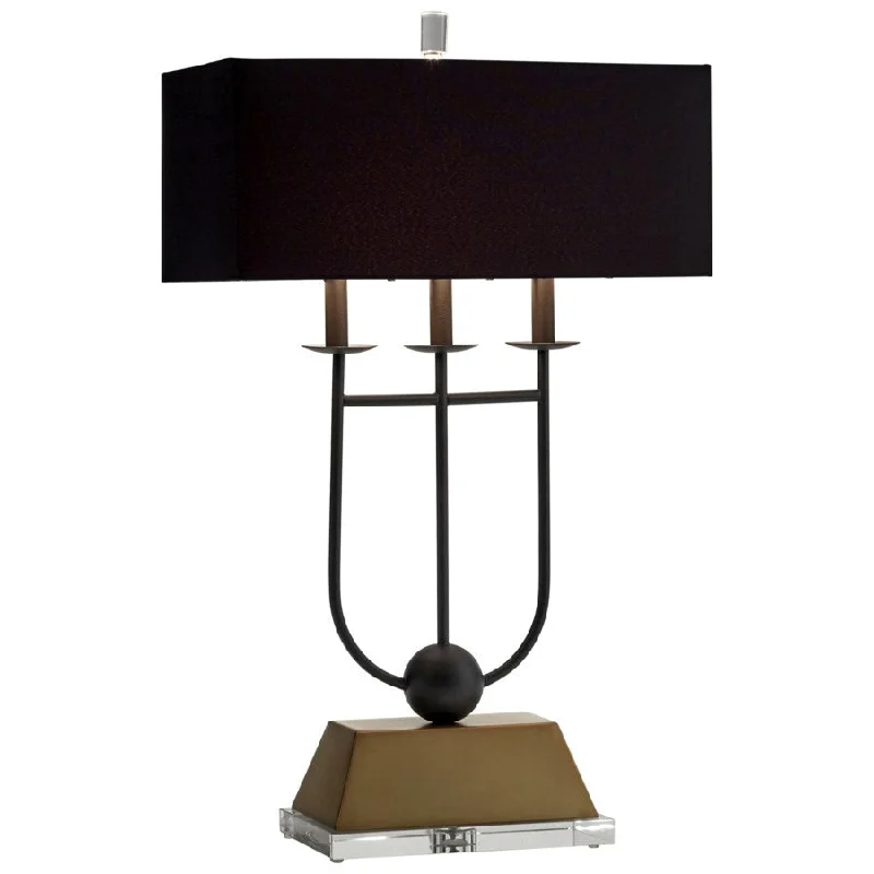 Three Light Table Lamp