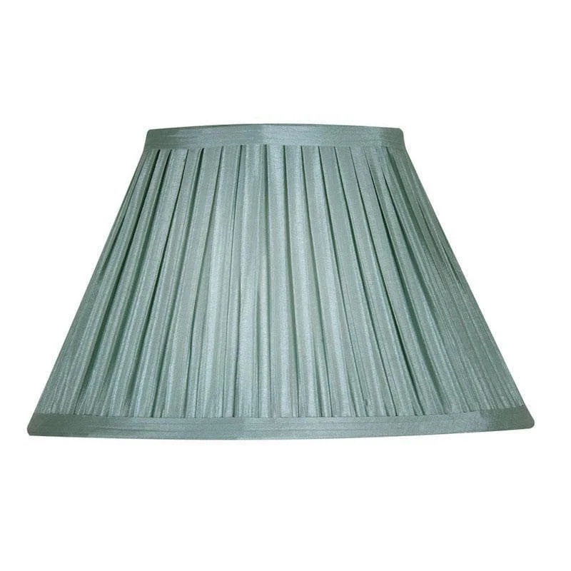 Oaks Lighting 20" Box Pleat Small Duck Egg Lamp Shade