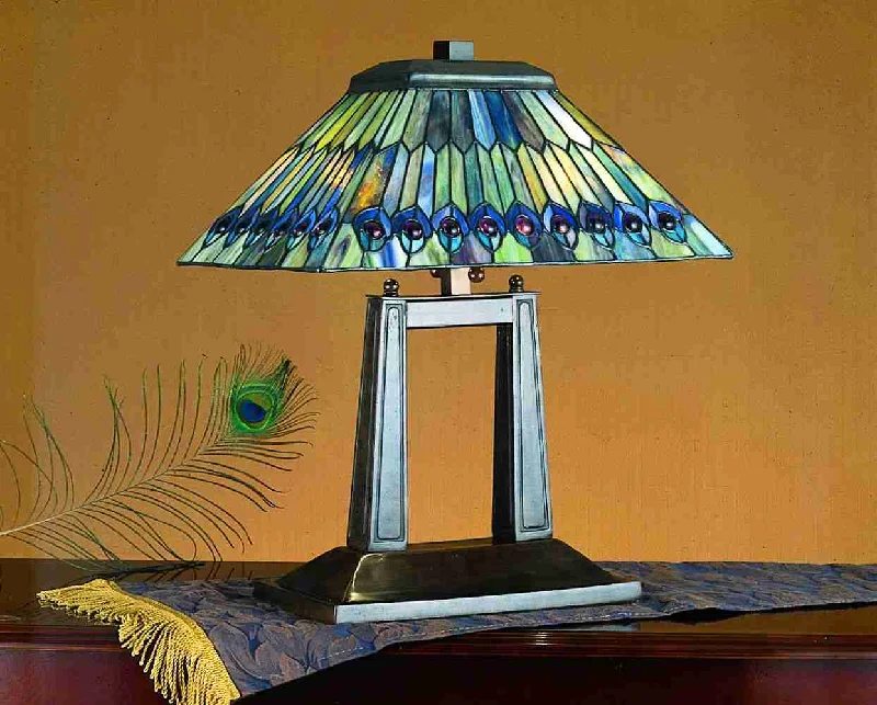 Two Light Table Lamp