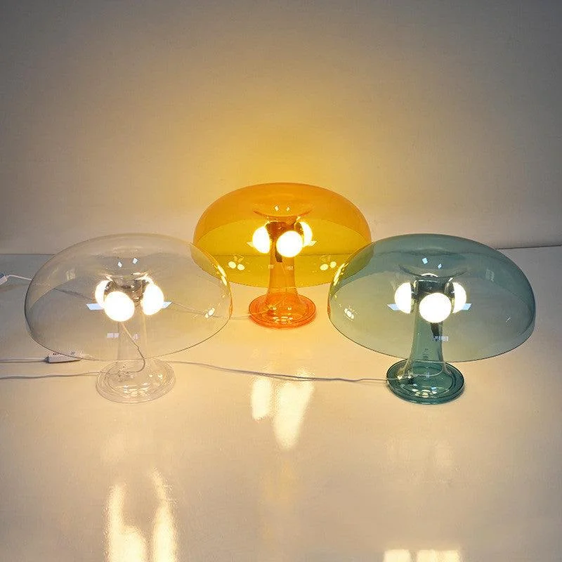 Ambient Mushroom Glass Table Lamp