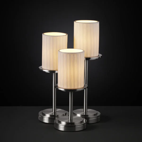 Three Light Table Lamp