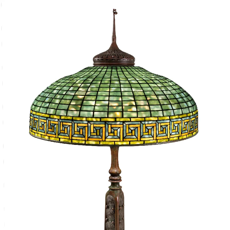 Tiffany Studios New York "Greek Key" Floor Lamp