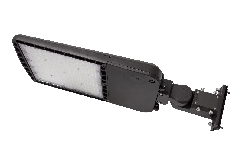 LED Area/Parking Lot Light, 43,360 Lumen Max, Wattage & CCT Selectable, Type II, III, IV, or V Optics, 120-277V