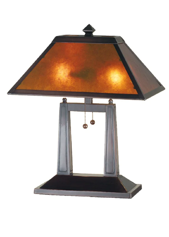 Two Light Table Lamp