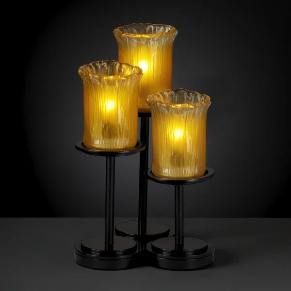 Three Light Table Lamp