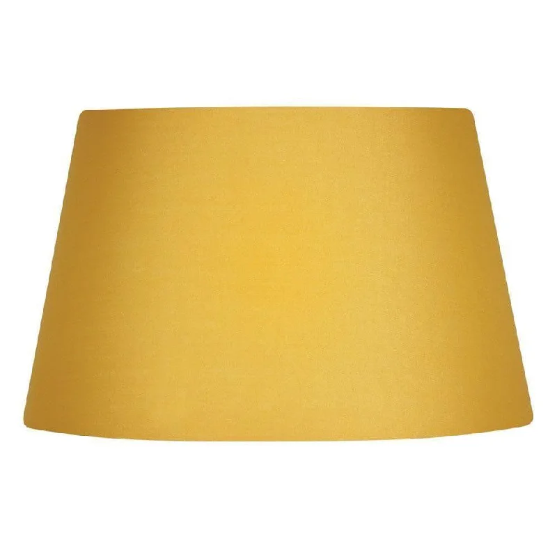 Oaks Lighting 16" Cotton Drum Mustard Lamp Shade