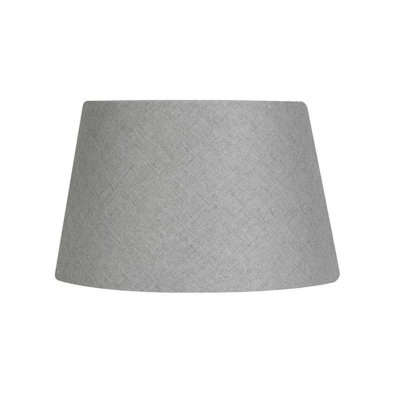 Oaks Lighting 16" Linen Drum Earl Grey Lamp Shade