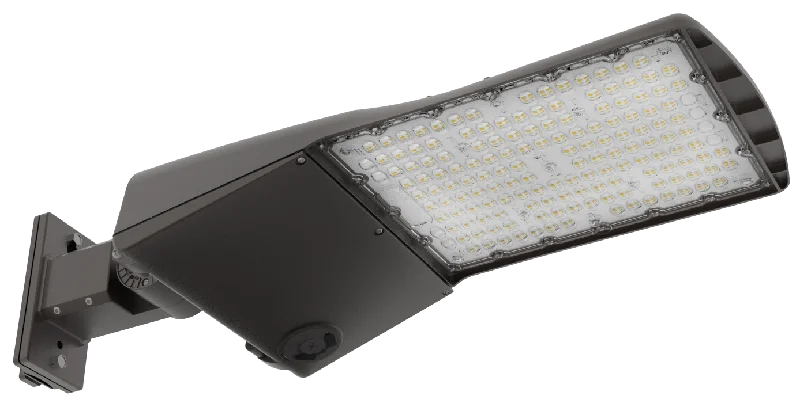 LED Premium Area/Parking Lot Light, 40,800 Lumen Max, Wattage and CCT Selectable, T3, T4, T5 Optics, 120-277V