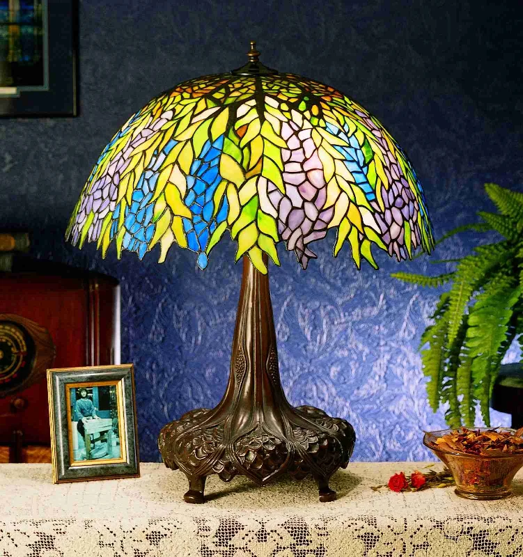 Three Light Table Lamp