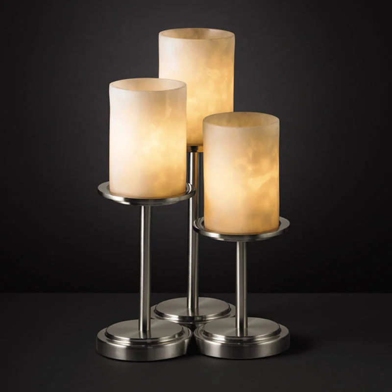 Three Light Table Lamp