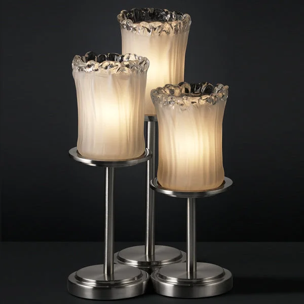 Three Light Table Lamp