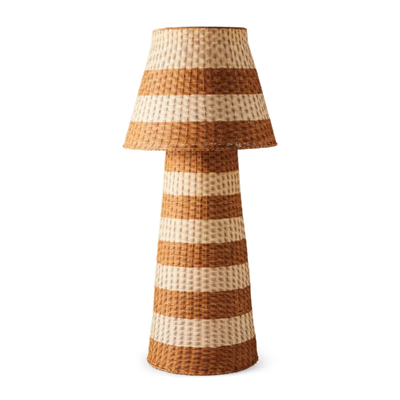 Sombrero Rattan Floor Lamp