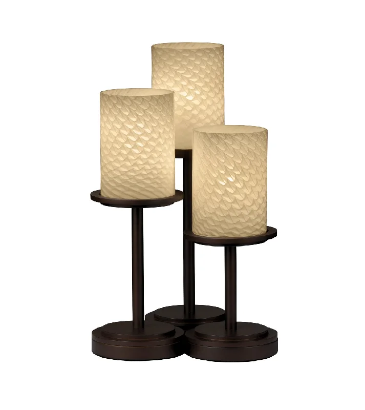 Three Light Table Lamp