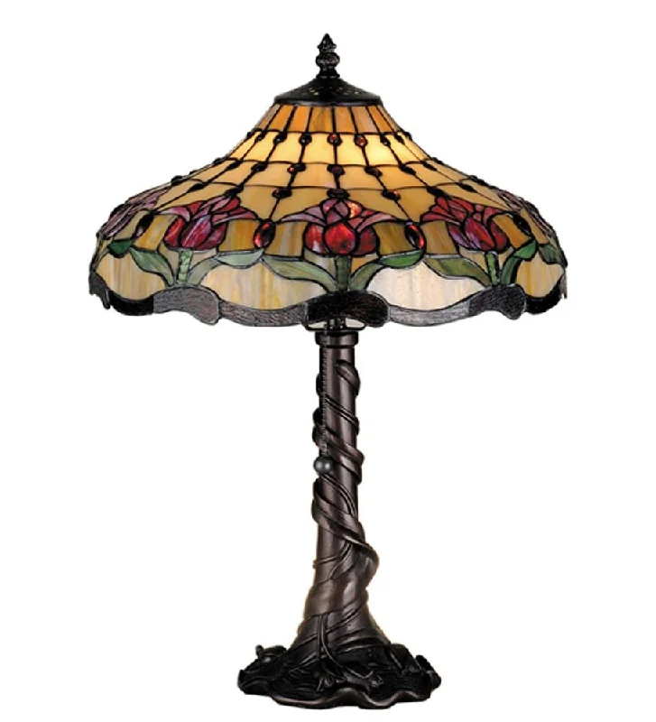 Colonial Tulip Table Lamp