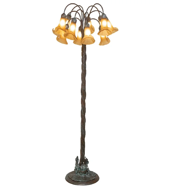 Amber 12 Light Floor Lamp