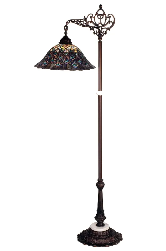 One Light Bridge Arm Floor Lamp