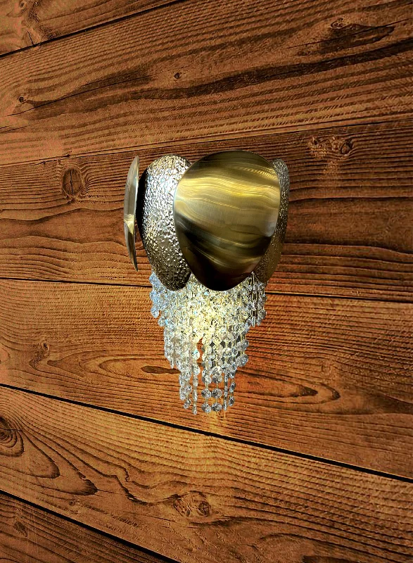 Luxury Crystal Wall lamp Modern Gold LED Wall Sconces