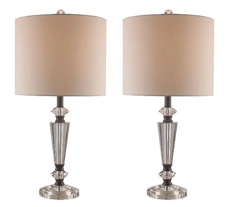 Two Light Table Lamp