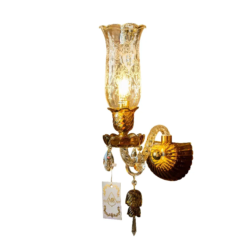 Glass Crystal Wall light